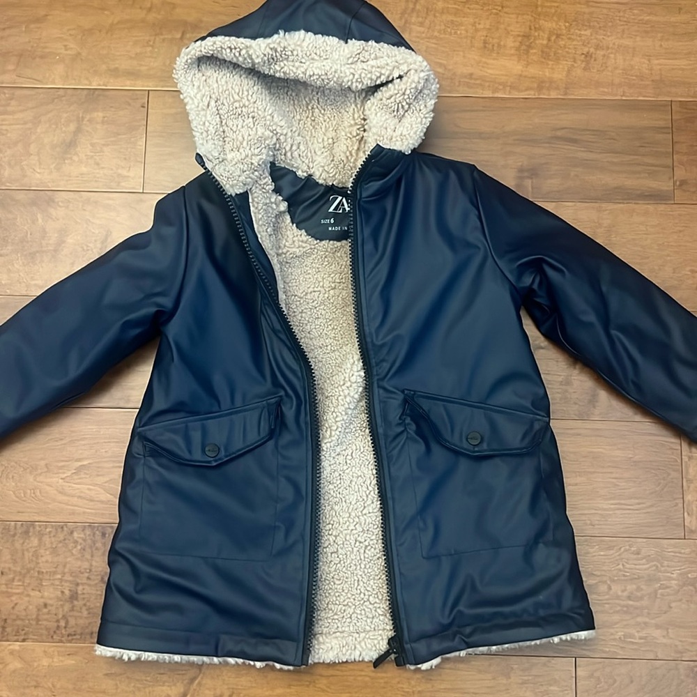 Kids Zara rain jacket